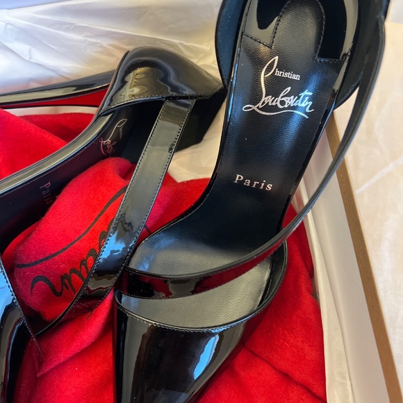 New Louboutin Astrid 100 mm patent pump - Picture 4 of 8